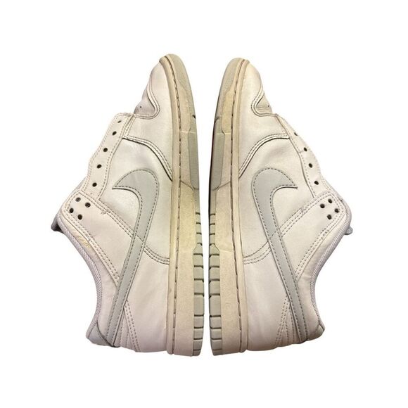 Nike Dunk Low Retro Shoes Mens SZ 8 White/Pure Platinum DV0831-101 Used No Box - Picture 6 of 8